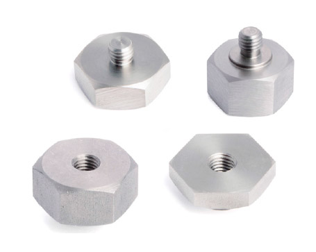 Adapter studs, a component of available mounting hardware offered by PDM.